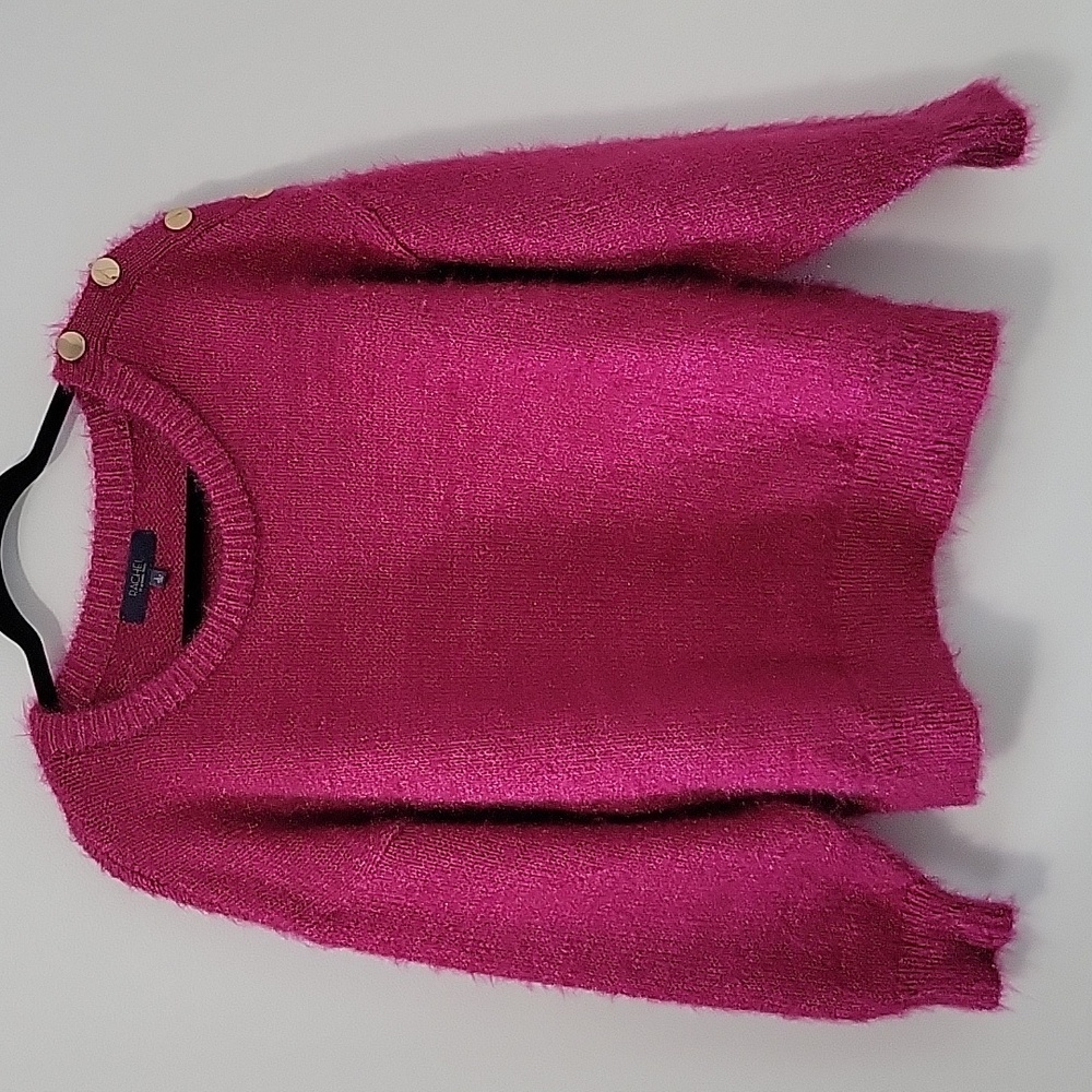 Rachel Rachel Roy Fuzzy Sweater, Size Large